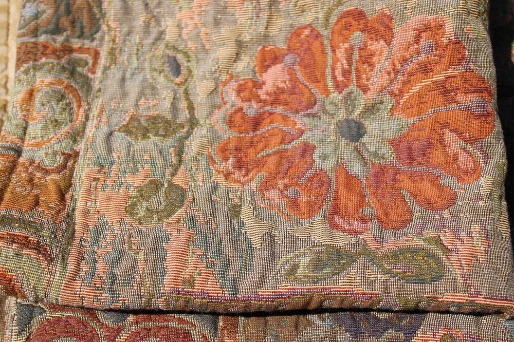Set of 4 Tapestry Pillow Shams Woven Decorative Covers 19.5